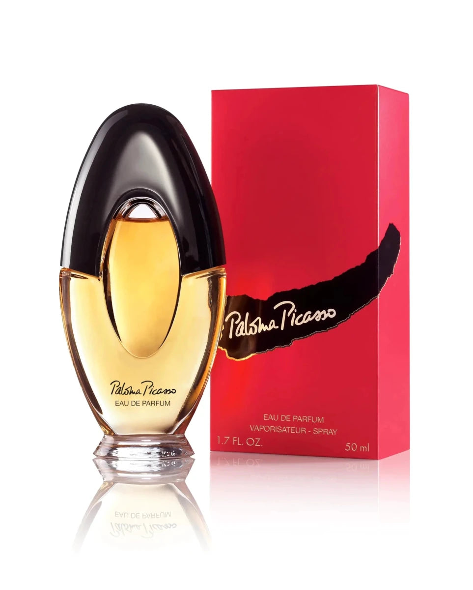 Mandotos International Picasso Femme Eau de Parfum with bergamot and amber, 1.7 oz bottle, elegant perfume for women.