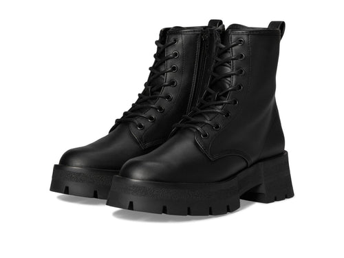 Black Rascal women's tactical boot by Mandotos International, size 6, featuring sturdy design and tactical-style footwear.