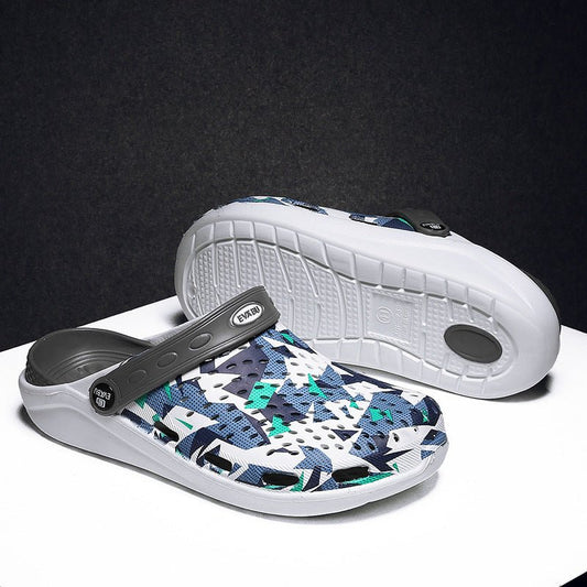 Unisex beach and outdoor slippers from MANDOTOS INTERNATIONAL with comfortable design and casual slip-on style.