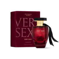 Mandotos International Very Sexy Luxe Eau de Parfum with vanilla orchid and wild blackberry, 1.7 oz bottle.