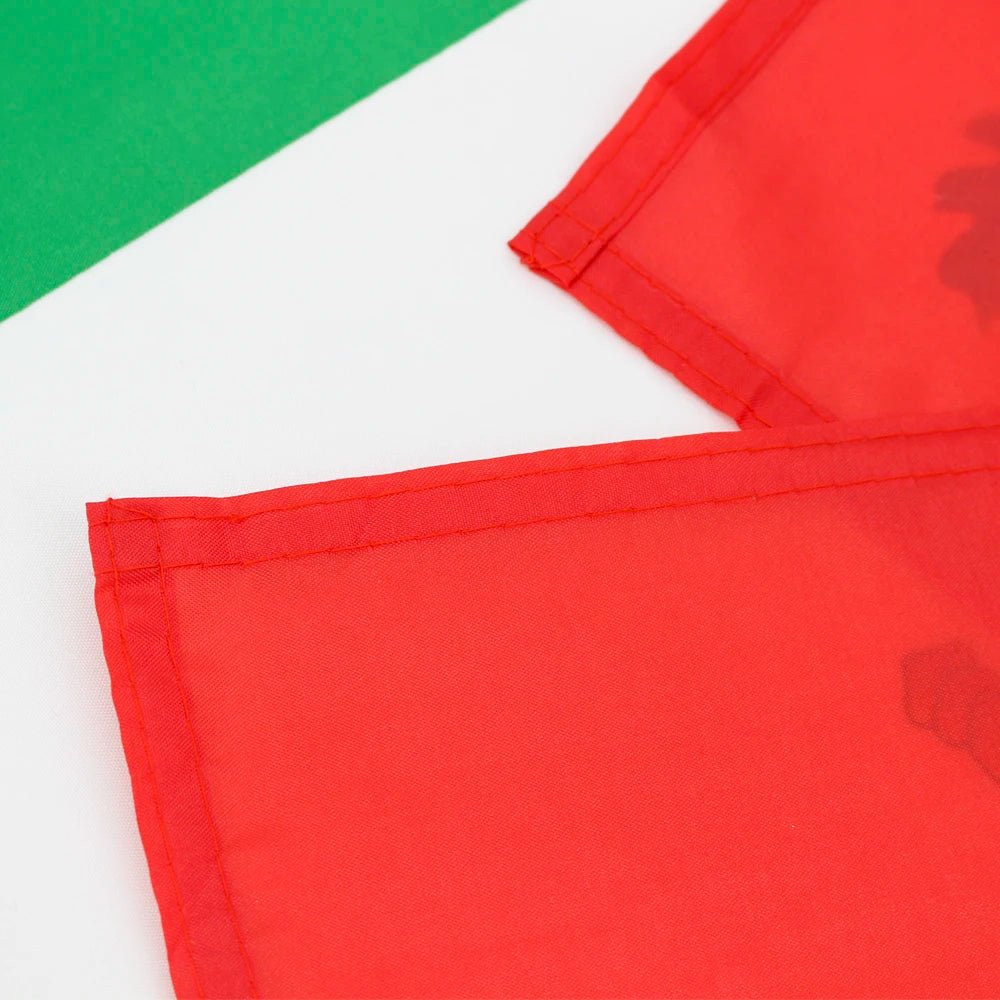 Mexico national flag, 90x150cm polyester hanging banner with printed Mexican flag design for decoration.