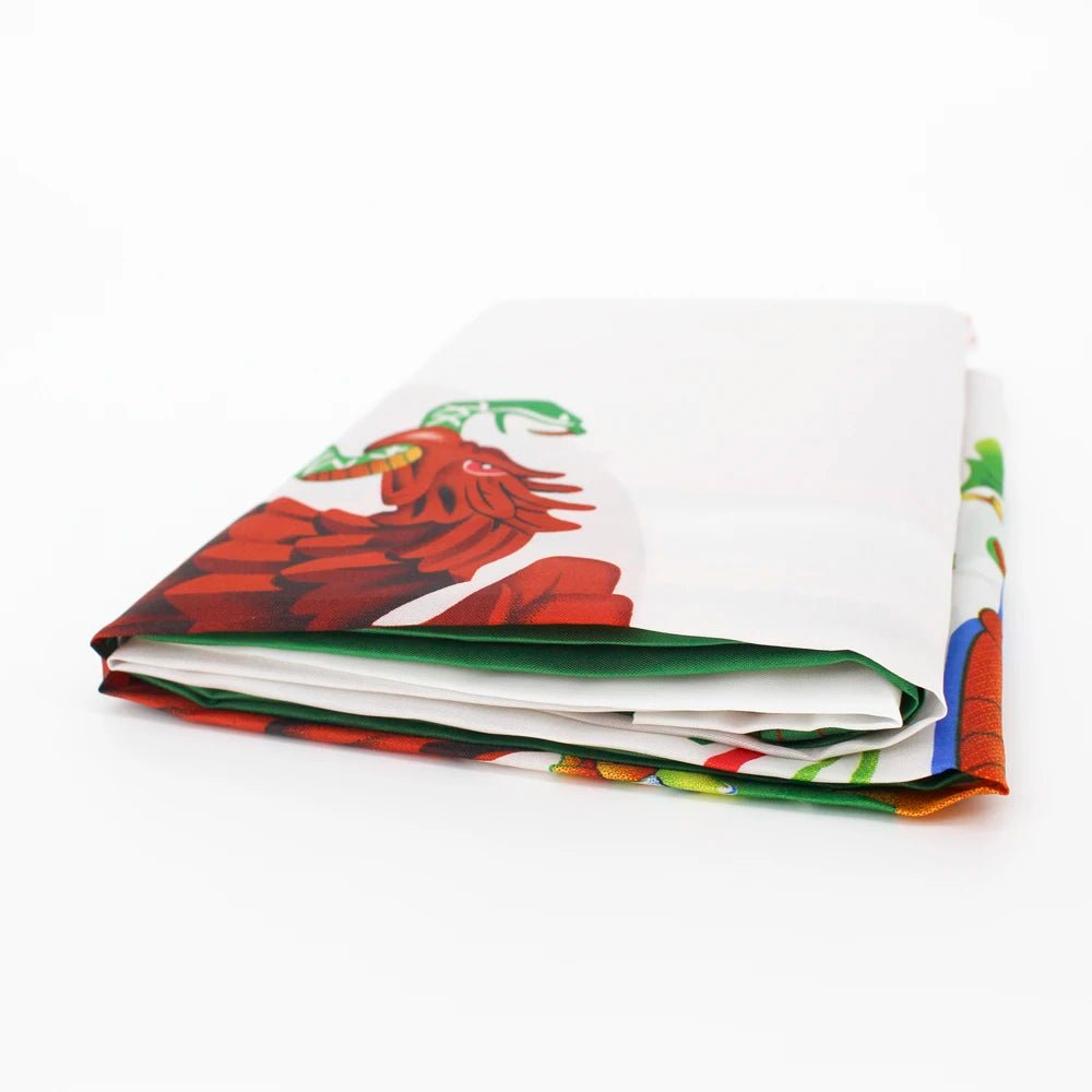 Mexico national flag, 90x150cm polyester hanging banner with printed Mexican flag design for decoration.
