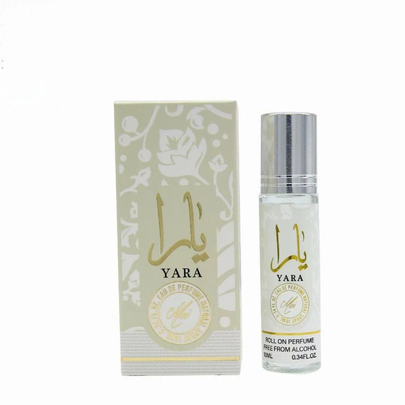 Mandotos International Yara Arab Ball Perfume 10ML, long-lasting fresh aromatic scent for men and women.
