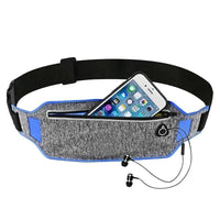 Mandotos Jogger's Essential Waist Belt showing adjustable strap and secure buckle, ideal for comfortable, stylish waist support.