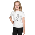 Kids full print comfort tee by MANDOTOS featuring colorful playful design on soft fabric.