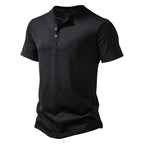 Mandotos King Billion men's knit top for spring and summer, breathable, lightweight casual wear, shown in a relaxed fit.