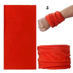 Elegant ladies' turban scarf by MANDOTOS featuring stylish, lightweight fabric with intricate draping and vibrant colors.