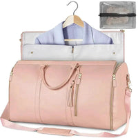 Mandotos Ladies' Spacious Journey Duffle bag in black with multiple compartments and sturdy handles for travel and weekend trips.