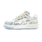 Mandotos leather sneakers casual shoes with white soles and black laces, stylish and comfortable for everyday wear