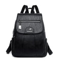 Mandotos luxury embossed leather backpack with sleek design and sturdy straps, perfect for stylish everyday use.