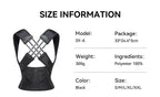 Mandotos adjustable back posture corrector belt for men and women, supporting proper spine alignment and relieving back pain.