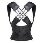 Mandotos adjustable back posture corrector belt for men and women, supporting good posture and relieving back pain.