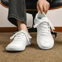 Mandotos men's breathable wide toe mesh running shoes with lightweight responsive sole for comfortable athletic wear
