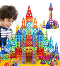 Mandotos Creative Magnet Constructors magnetic building blocks set for STEM learning, featuring colorful geometric shapes and educational design.
