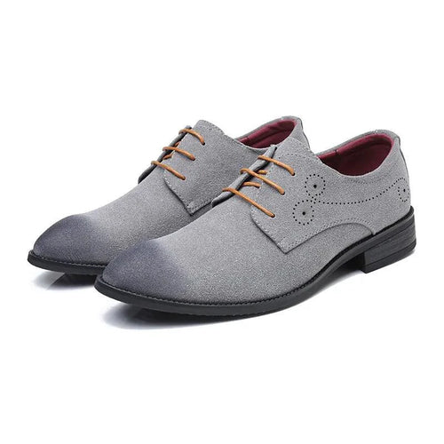 Mandotos red pointed leather shoes, elegant slip-on footwear with sleek design and smooth leather finish.