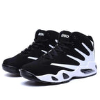 Mandotos men's air cushion basketball shoes with wear-resistant design, suitable for outdoor basketball and athletic activities.