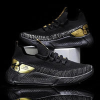 Men's athletic trainer shoes by MANDOTOS featuring a sleek design, breathable mesh uppers, and cushioned soles for active wear.