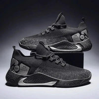 Mandotos men's athletic trainer shoes with breathable mesh upper and cushioned sole for active sports and running.