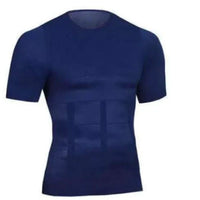 Mandotos men's contour shaper vest shown on a mannequin, designed to enhance posture and provide a slimming fit.
