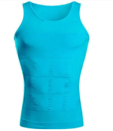 Men's contour shaper vest by MANDOTOS, designed to slim and shape the torso with a snug fit and smooth fabric.