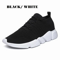 Men's cushioned running shoes by MANDOTOS, featuring breathable mesh and supportive sole for comfort and performance during runs.