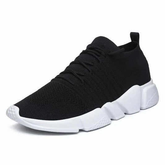 Men's cushioned running shoes by MANDOTOS with breathable mesh uppers and supportive midsoles for comfort and performance.