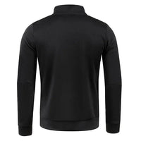 Men's half zipper turtleneck sweatshirt by MANDOTOS, cozy and stylish for fall, shown in a neutral color with a relaxed fit.