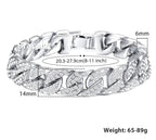 Men's gold chain bracelet by MANDOTOS, featuring a sleek and stylish design with polished links for a luxurious look.