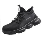 Men's steel toe safety shoes by MANDOTOS with durable protective design for demanding work environments
