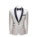 Men's wedding suit set by MANDOTOS, formal dress suit with jacket, trousers, and shirt for special occasions.