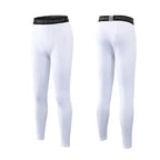 Mandotos men's compression pants and leggings with a sleek design, ideal for running, sports, and athletic workouts.