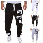 Men's Joggers by MANDOTOS featuring a comfortable fit, elastic waistband, and casual style in neutral color.