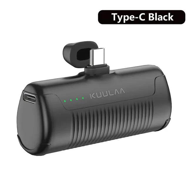 Mandotos Mini Power Bank 4500mAh portable charger with USB port for on-the-go device charging