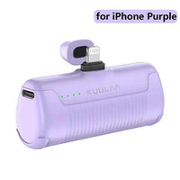 Mandotos Mini Power Bank 4500mAh portable charger with USB port, compact design for charging devices on the go
