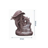 Mandotos Mystic Dragon Incense Tower with intricate dragon design and multiple incense holders for aromatic burning.