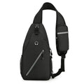 Mandotos men's multifunctional canvas shoulder crossbody bag with adjustable strap, durable design, and multiple compartments.
