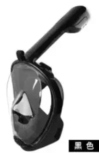 Mandotos OceanView snorkel mask with 180° panoramic vision, featuring clear silicone skirt and adjustable strap for underwater adventures.