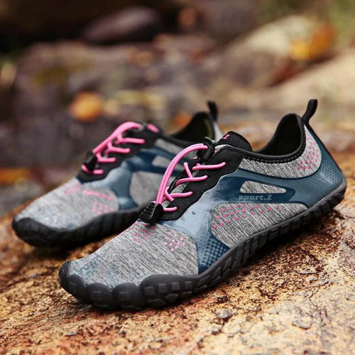 Mandotos outdoor hiking shoes with rugged soles and durable fabric for trail walking and outdoor adventures.