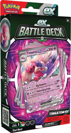 Mandotos Pokemon TCG Blitz Tinkaton ex card featuring vibrant artwork and detailed design on a white background.