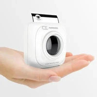 MANDOTOS portable Bluetooth thermal photo printer, compact mini mobile printer with thermal printing technology for on-the-go photos.