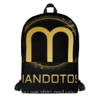 Mandotos Printed Daily Pack featuring colorful patterns and adjustable straps, designed for daily use and comfort.