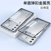 Mandotos RedMagic 9S Pro transparent acrylic case with sleek metal frame for protection and a modern look.