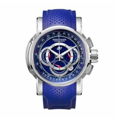 Mandotos RT men's rose gold luxury sport watch with round dial, metal band, and modern design for active wear.