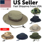 Mandotos safari camo sun hat with mesh brim, outdoor boonie style for sun protection and breathability.