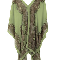 Mandotos Sea Breeze Wrap showing lightweight, airy fabric with a soft, flowing design perfect for warm weather.