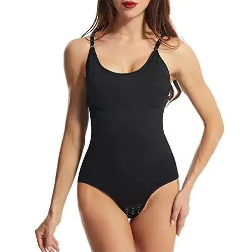 Seamless contour bodysuit for women by MANDOTOS, featuring a smooth fit and sculpting design for a sleek silhouette.