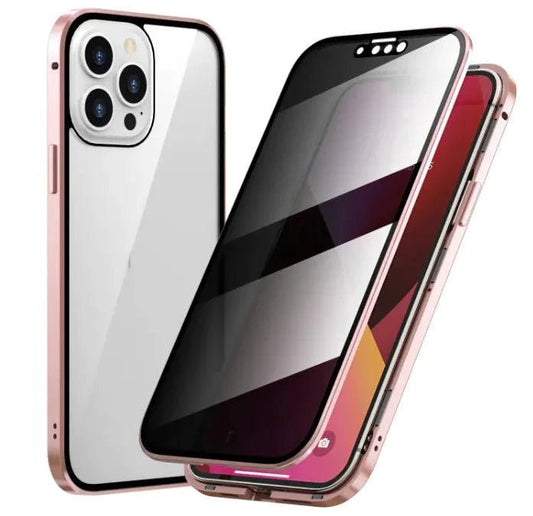 Mandotos SecureGuard privacy case for smartphones with secure locking and sleek design, protecting your device and data.