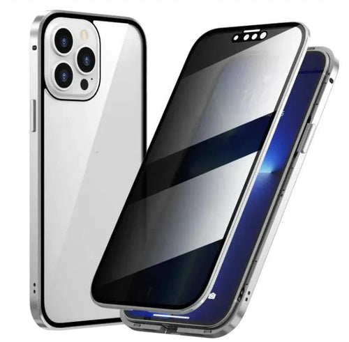 Mandotos SecureGuard Privacy Case for smartphones, black protective cover with privacy screen feature and sleek design.