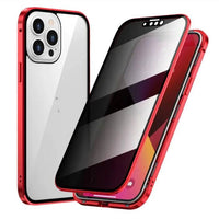 Mandotos SecureGuard Privacy Case for smartphones, black protective phone case with privacy screen feature.