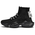 Mandotos men's large size casual sports shoes with sock-inspired design, trendy and comfortable for everyday wear.
